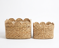 Scalloped Basket Set