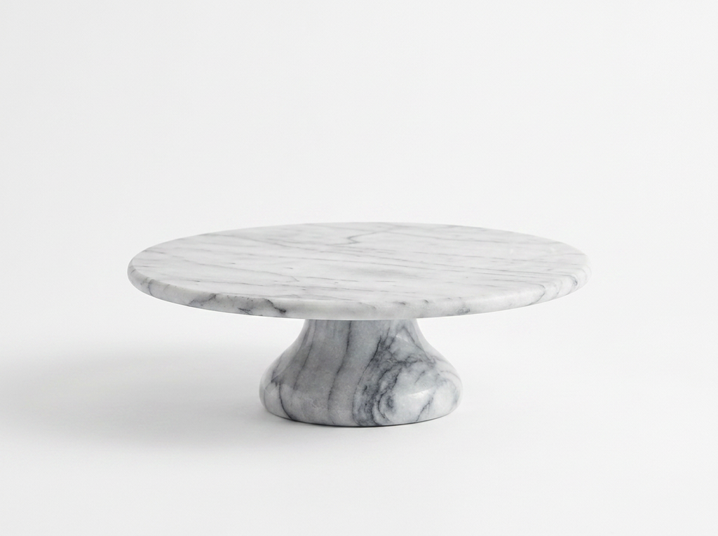 Marble Statement Cake Stand