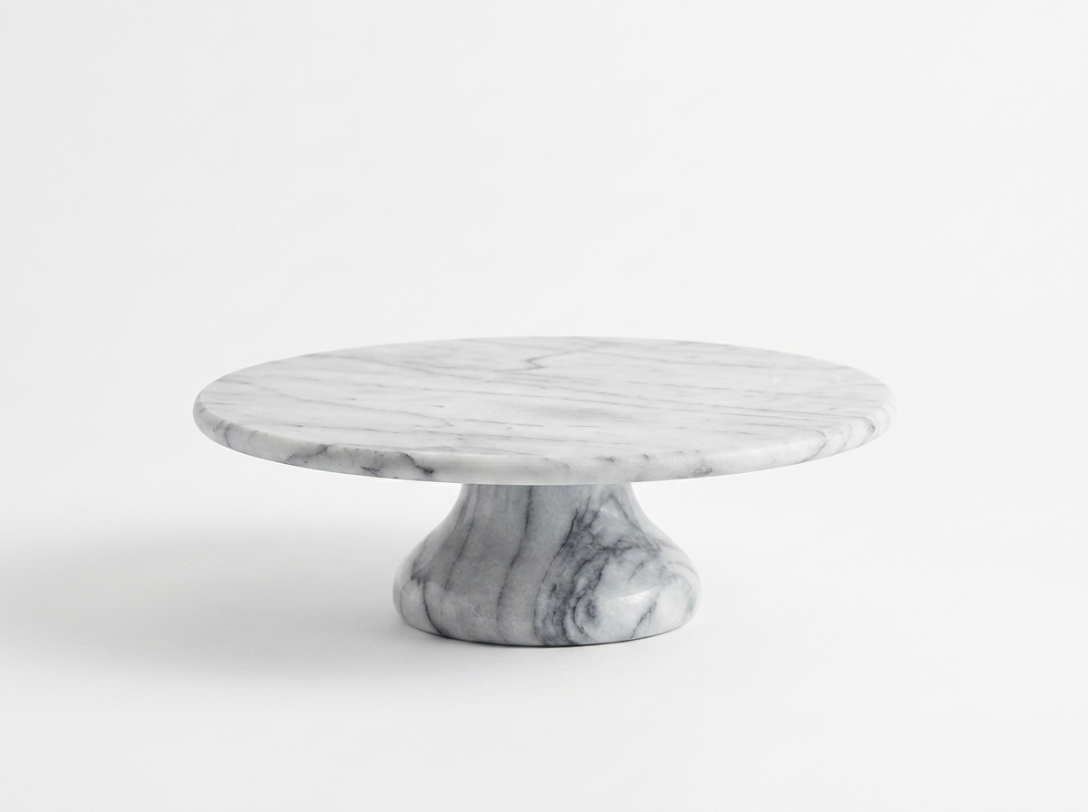 Marble Statement Cake Stand